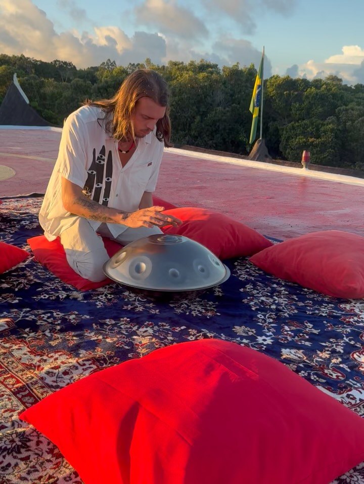 Sound healing com handpan