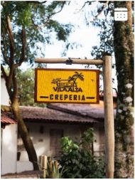 Placa da Vila Alta Creperia